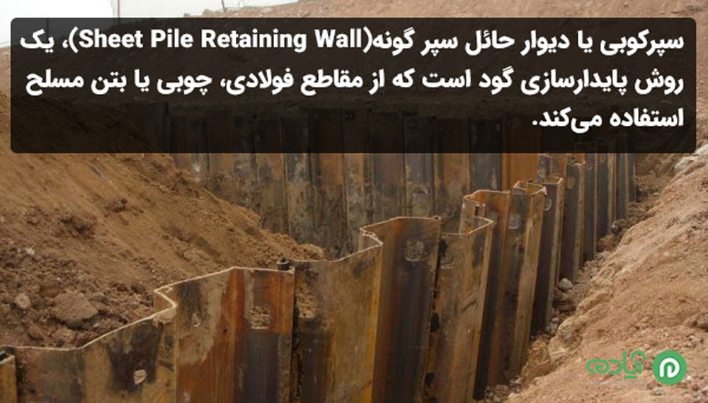 سازه نگهبان سازه جانبی سپرکوبی
